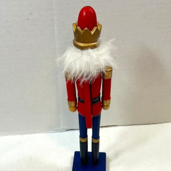 Christmas Wooden Table Nutcracker Style Decor Soldier Holiday 8.75"Tall - Picture 2 of 16